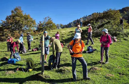 Arrivée sur l'estive Rando65