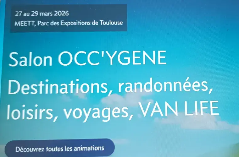 Le salon OCC'YGENE ouvre ses portes à Toulouse du 27 au 29 mars, rendez-vous au MEET Rando65