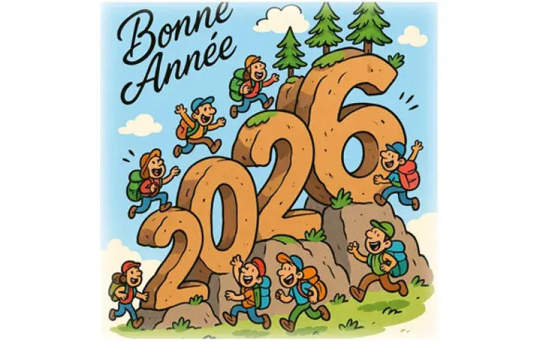 Bonne Année 2026 Rando65