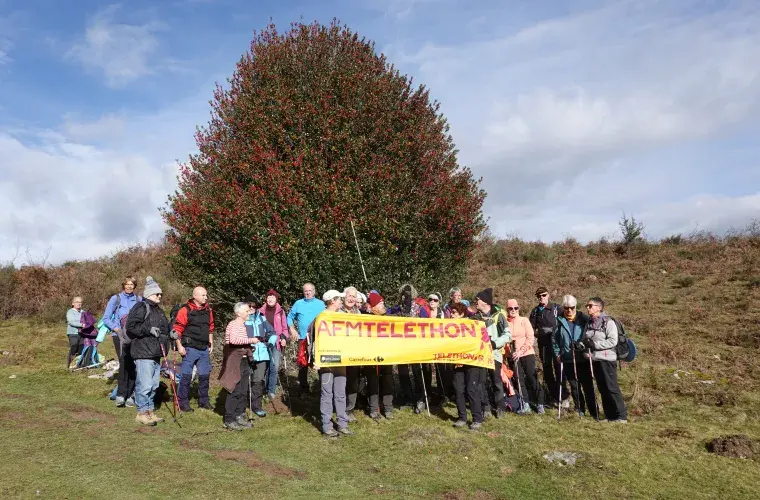 Tous les chemins du téléthon Rando65